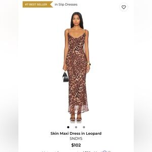Leopard Print Maxi Dress